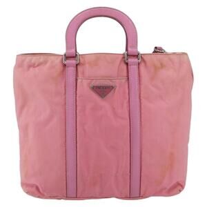 Prada Nylon Handbag Pink